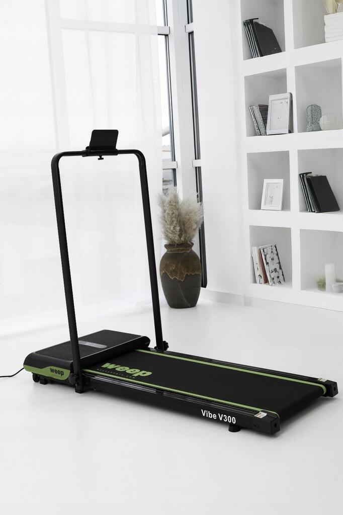 Bieżnia Elektryczna z Platformą Wibracyjną do chodzenia WEEP VIBE 2w1 walkingpad 3/8