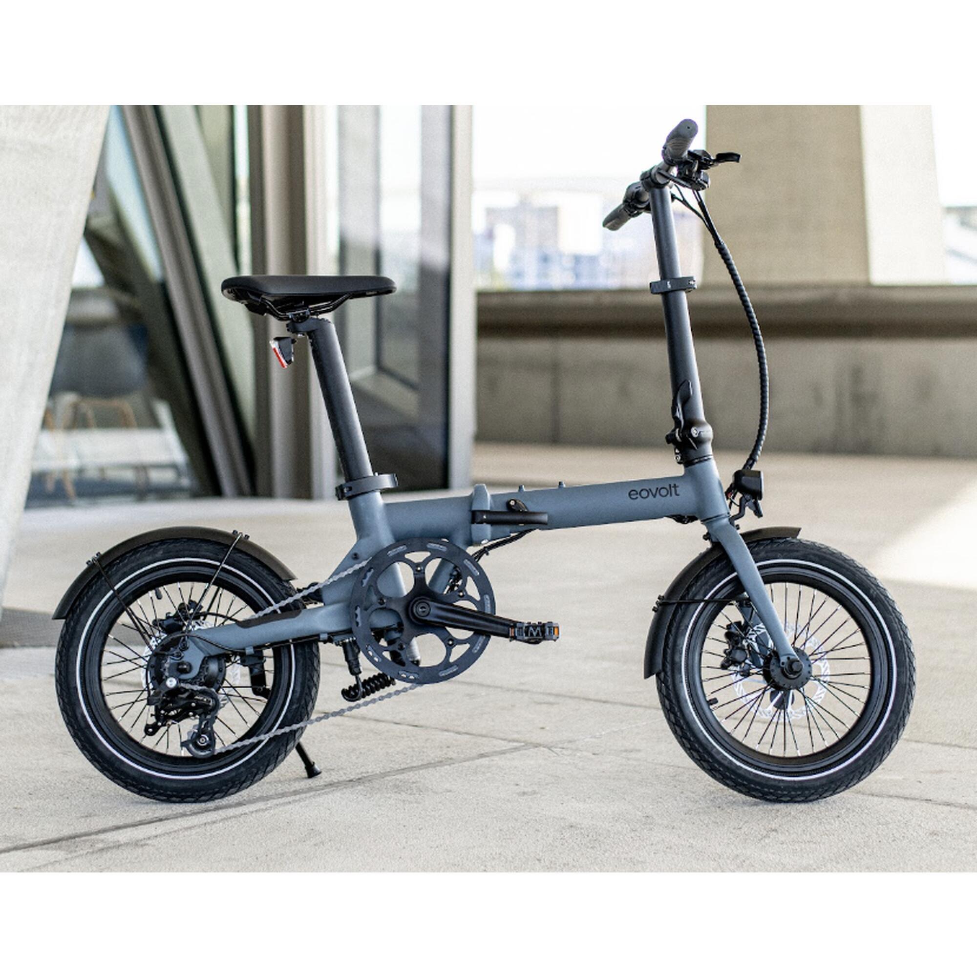 Eovolt - Reconditionné - Vélo Pliant Électrique Eovolt Morning - 16" - Excellent État - Vélo Pliant - Bleu - Decathlon