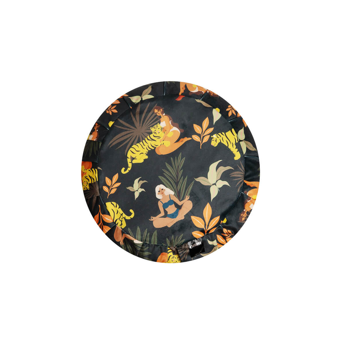 Cuscino per meditazione yoga Zafu Omm - Natura femminile 4/4