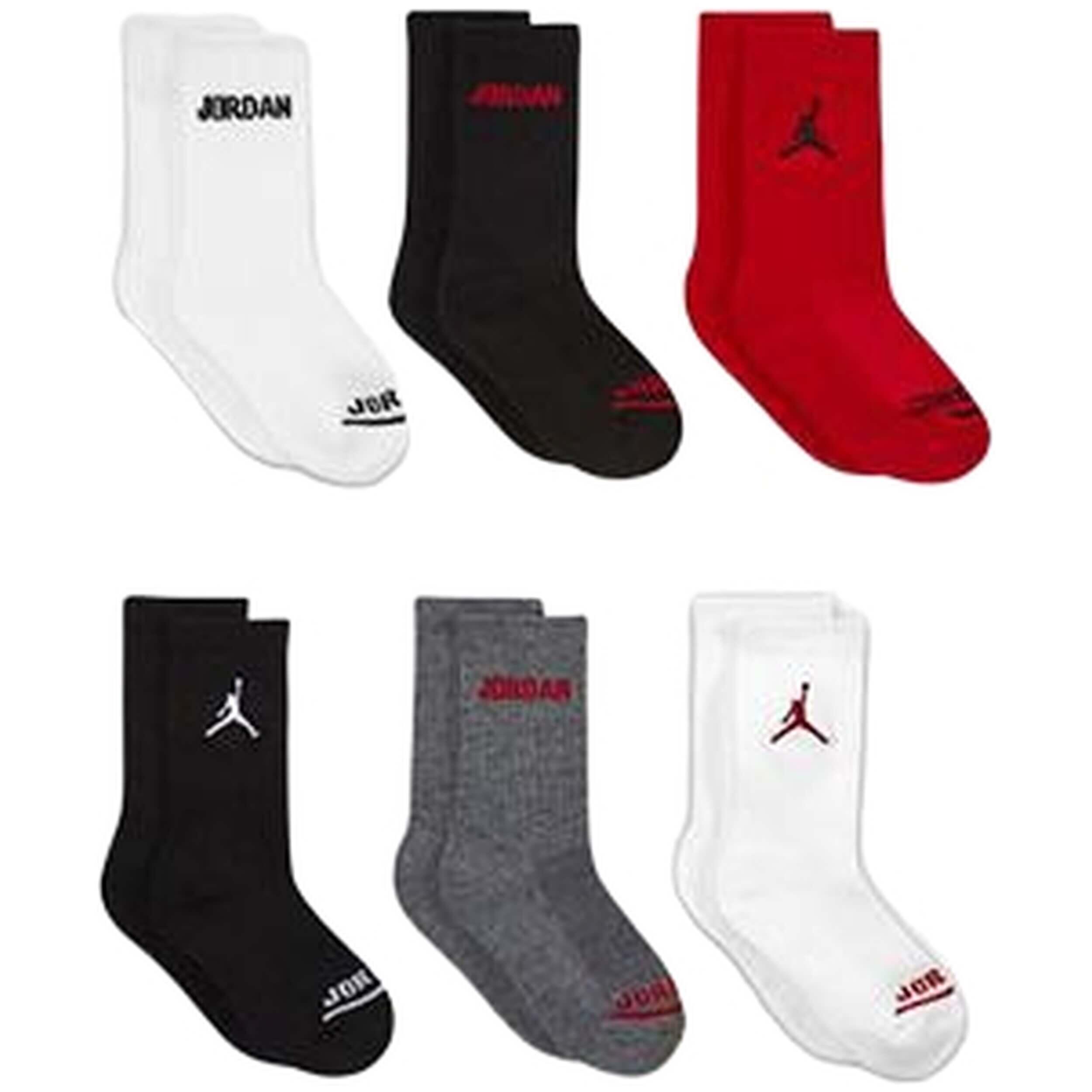 Chaussettes Jordan modèle BJ0343-RK2 pour unisexe enfants 2/2