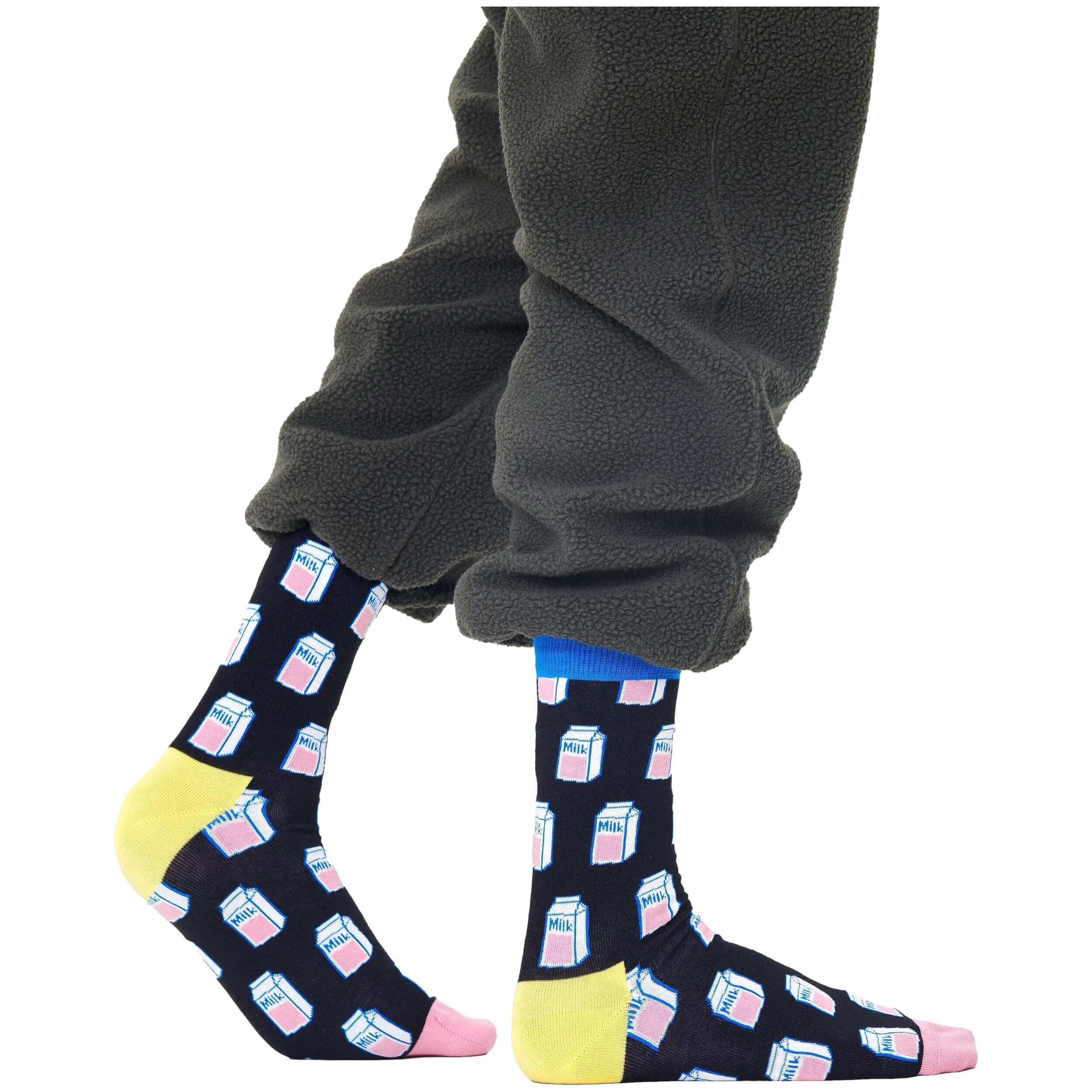 Chaussettes Happy socks modèle MLK01-9300 pour unisexe enfants 2/3