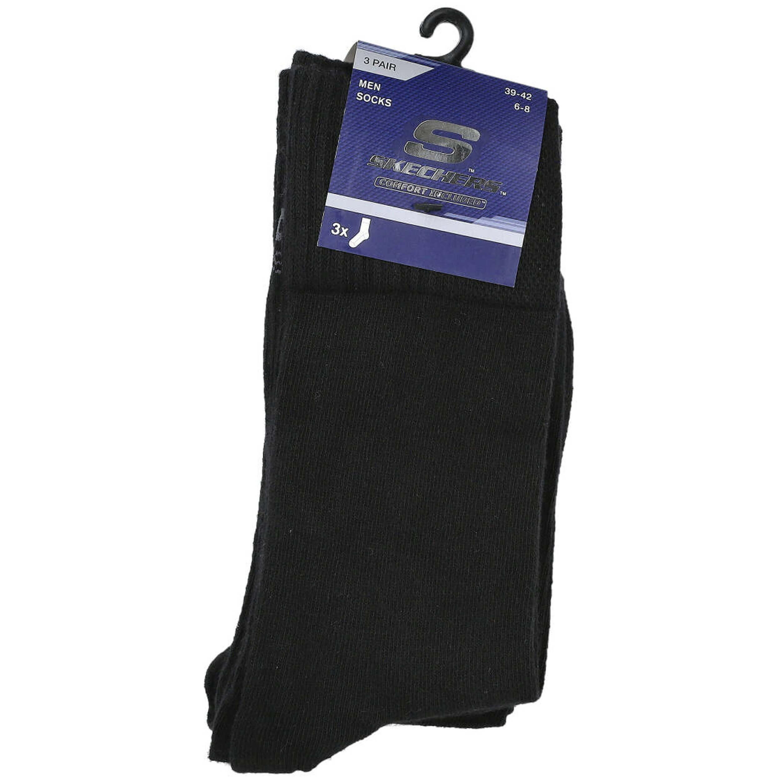 Skechers - Chaussettes Skechers Modèle 10070-957770 Pour Homme - Chaussettes - Noir - 43/46 - Decathlon