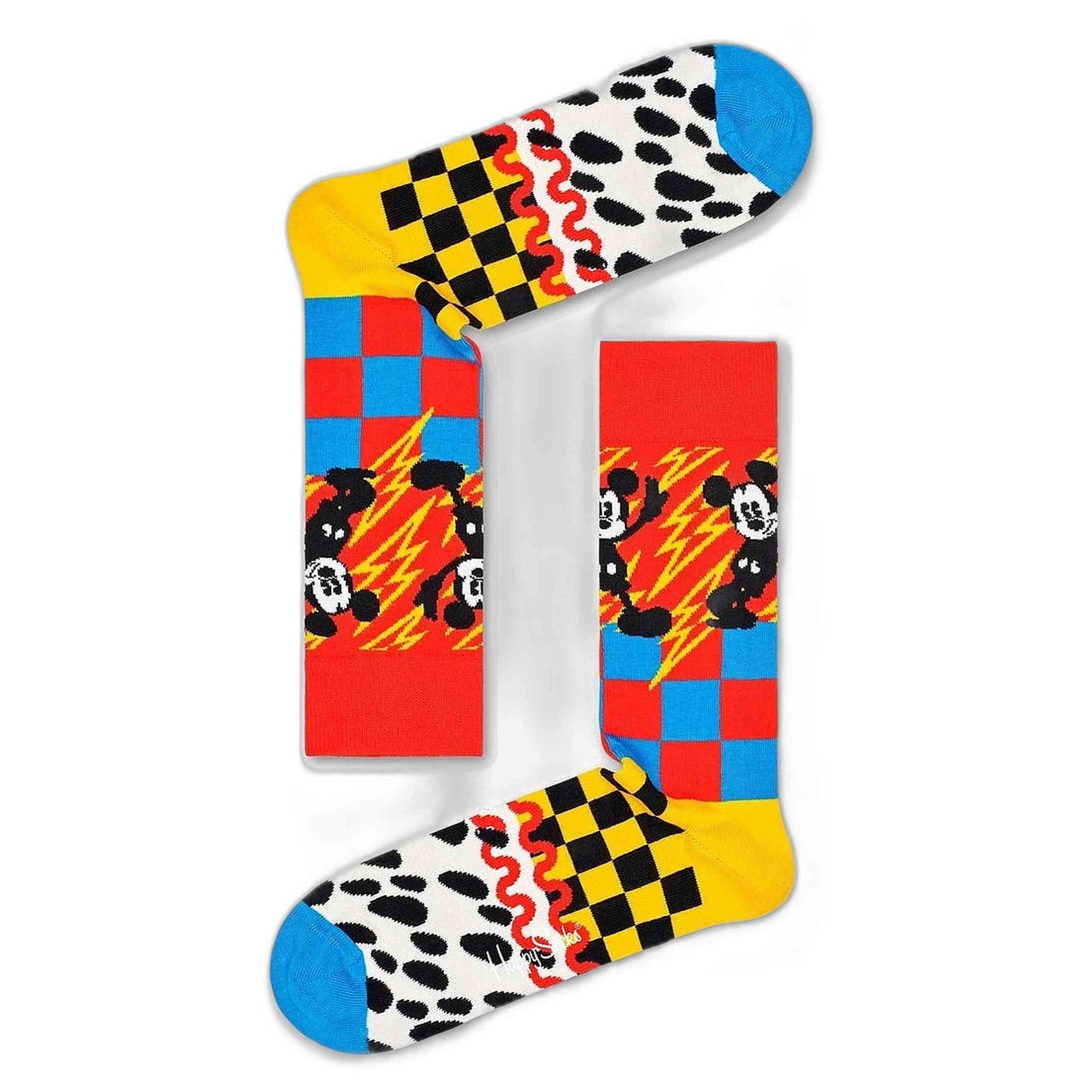 Chaussettes Happy socks modèle DNY01-4301 pour unisexe enfants 2/2