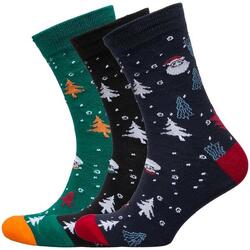 Chaussettes Jack&jones modèle 12246647-AVENTURINE-NAVY pour enfants