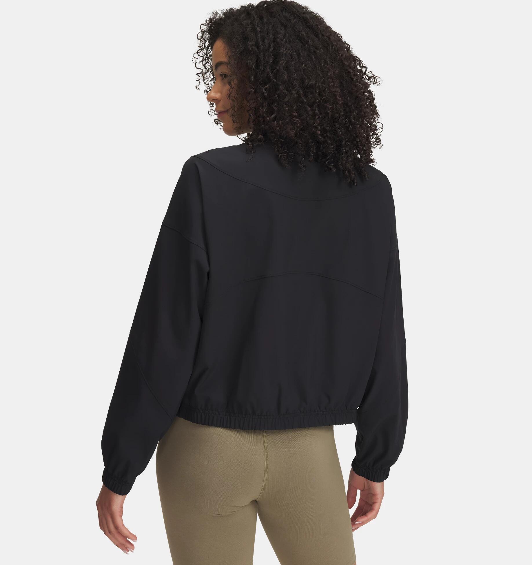 "Rival" Bomberjacke für , Stehkragen Damen Schwarz 2/4
