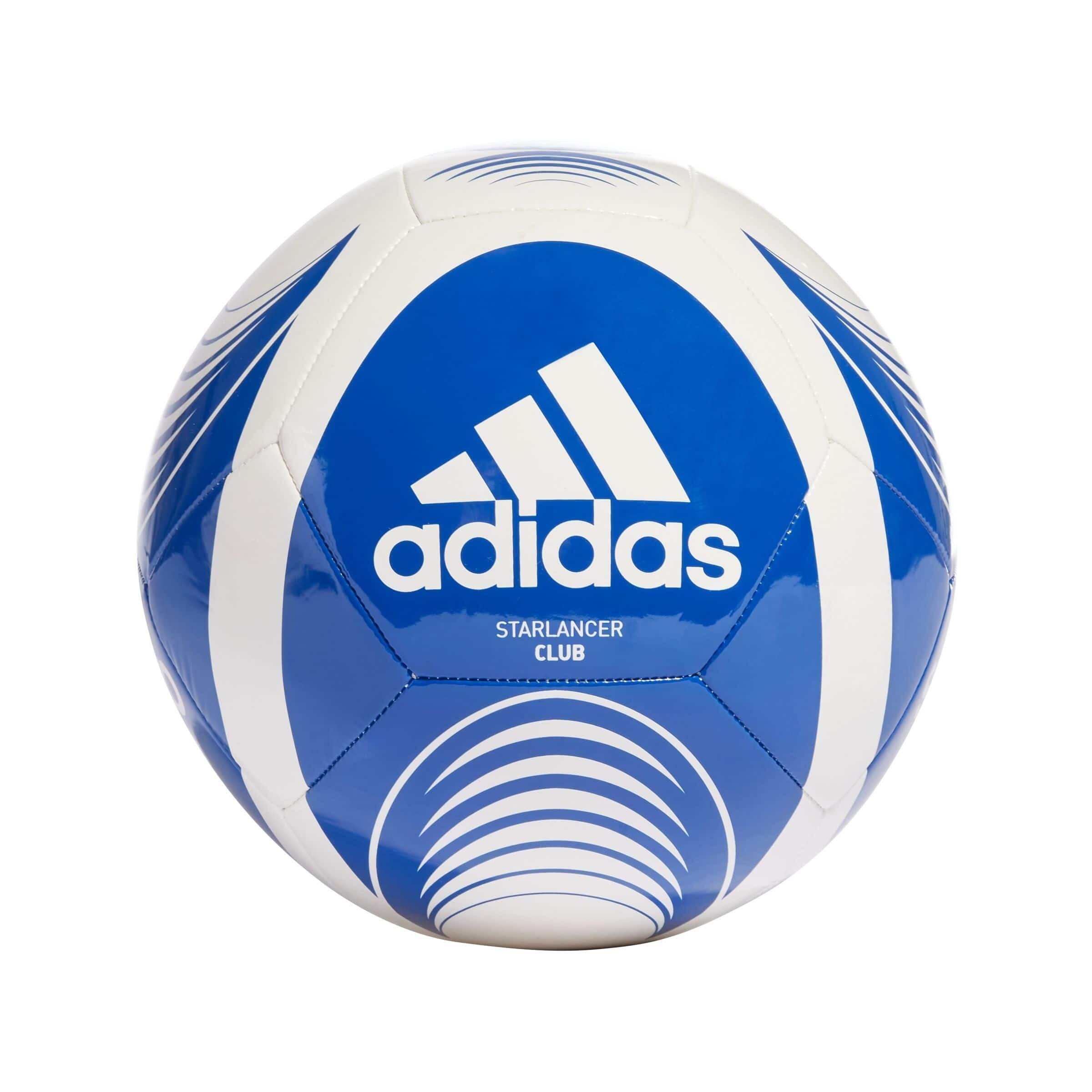 Adidas - Ballon De Football Adidas Starlancer Club - Ballon De Foot - Blanc|bleu - 4 - Decathlon