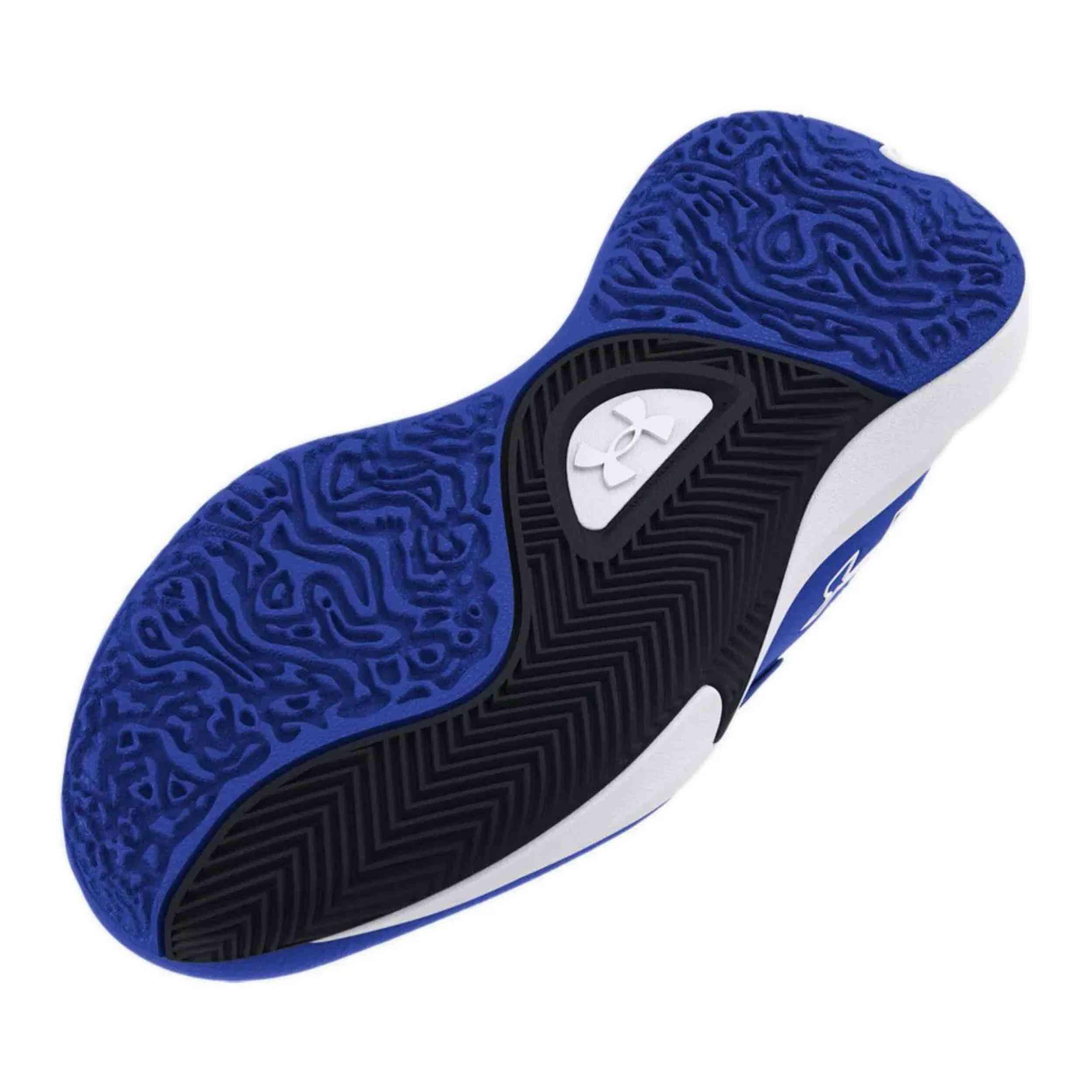 Chaussures de basket-ball Under armour modèle 3028514-401 pour unisexe enfants 3/4