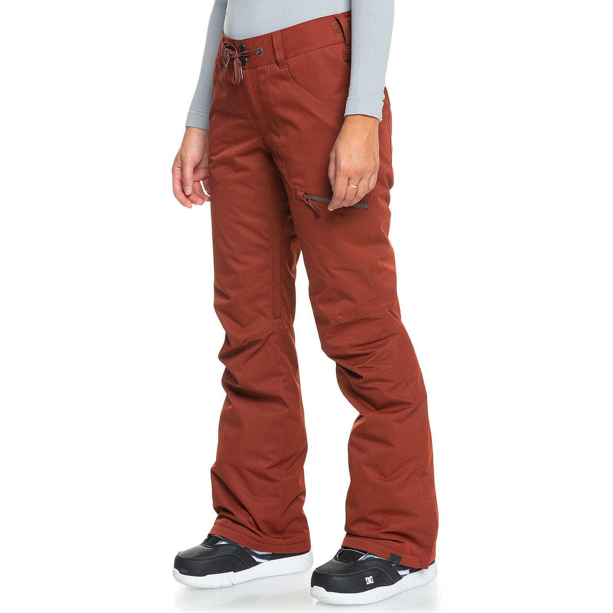 Roxy - Pantalon De Ski Pour Femme Roxy Nadia 10k Dryflight Insulated - Pantalon De Ski - Rouge - Decathlon