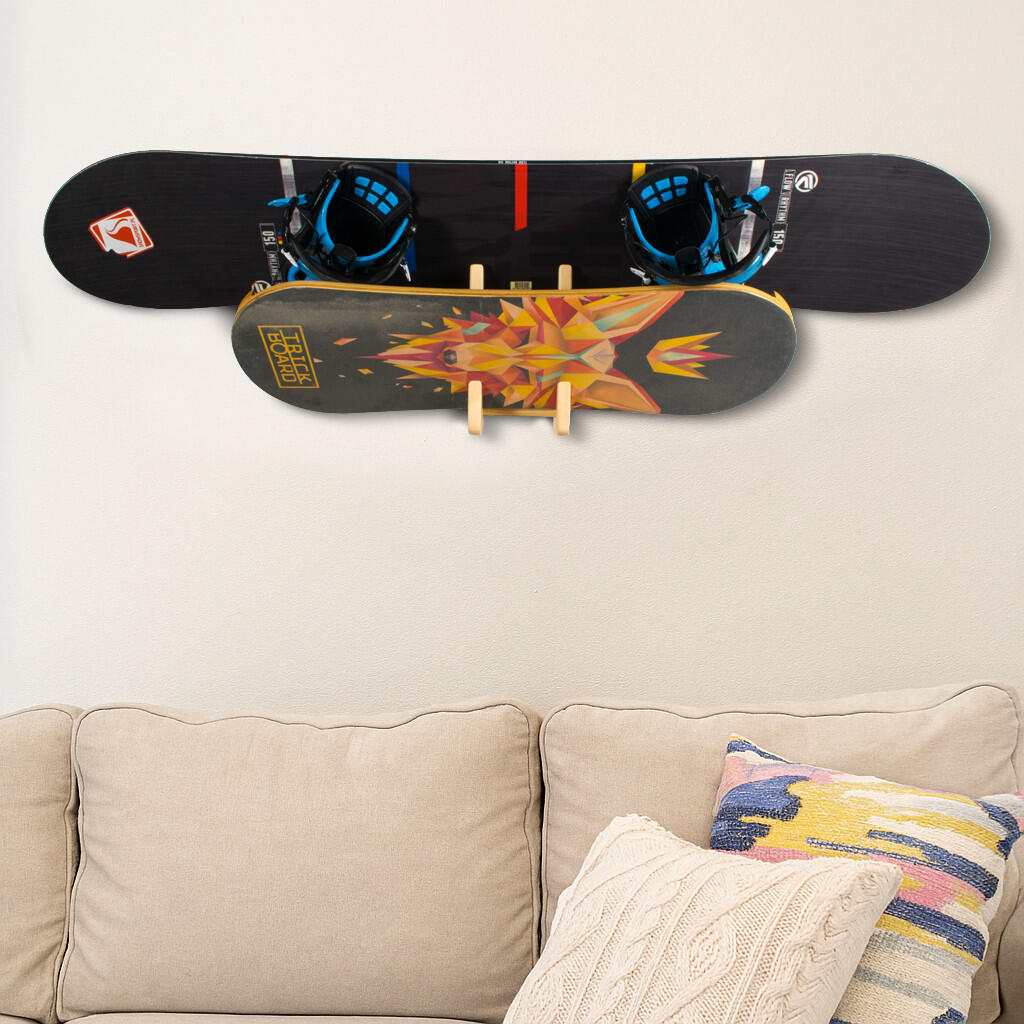 Wieszak John Paddle Snow Rack 2 na deski snowboardowe, kite, wake i skate 3/7