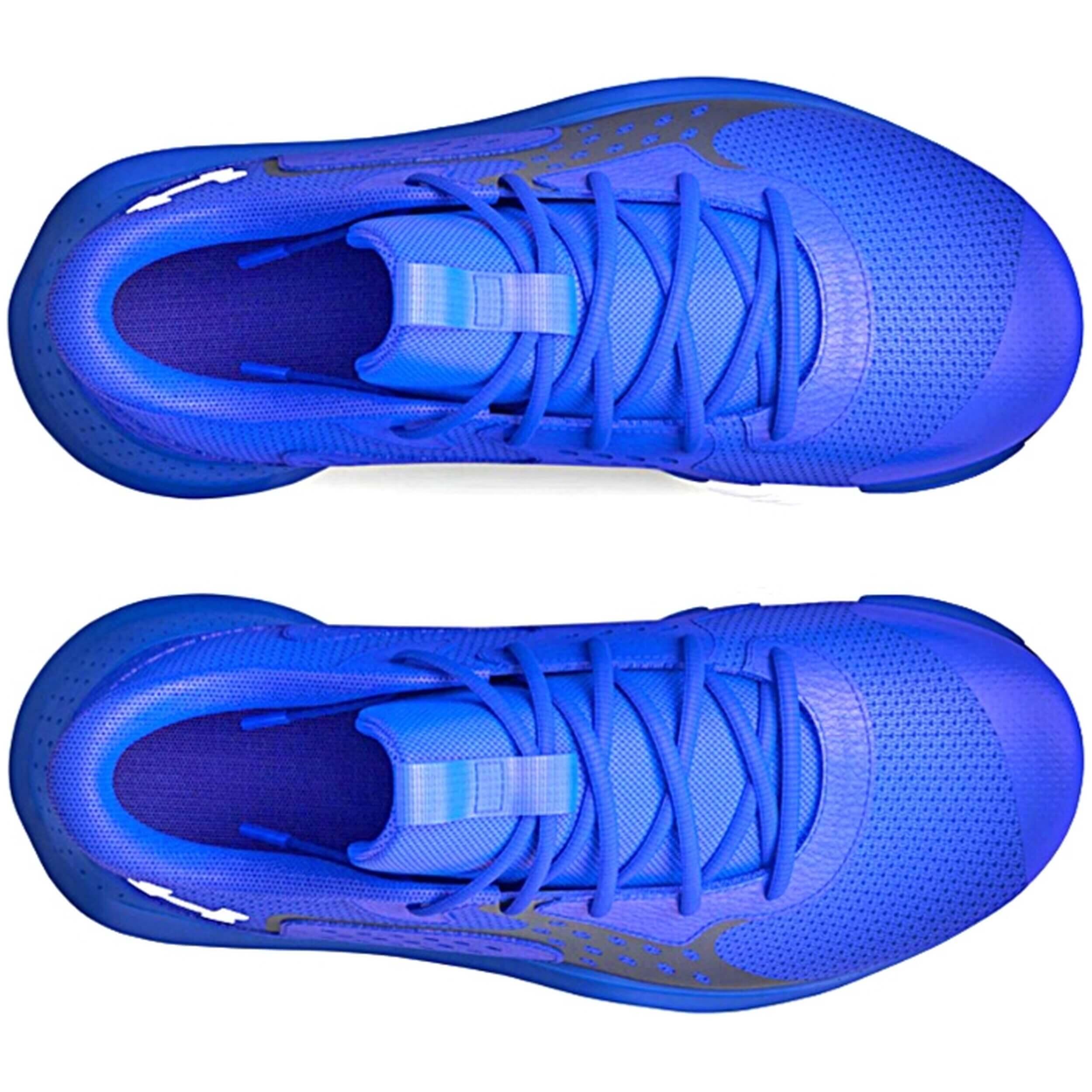 Tênis de basquete Under armour modelo 3026635-400 para crianças 5/5
