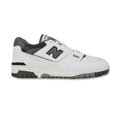 New Balance 550 White Grey Dark Grey