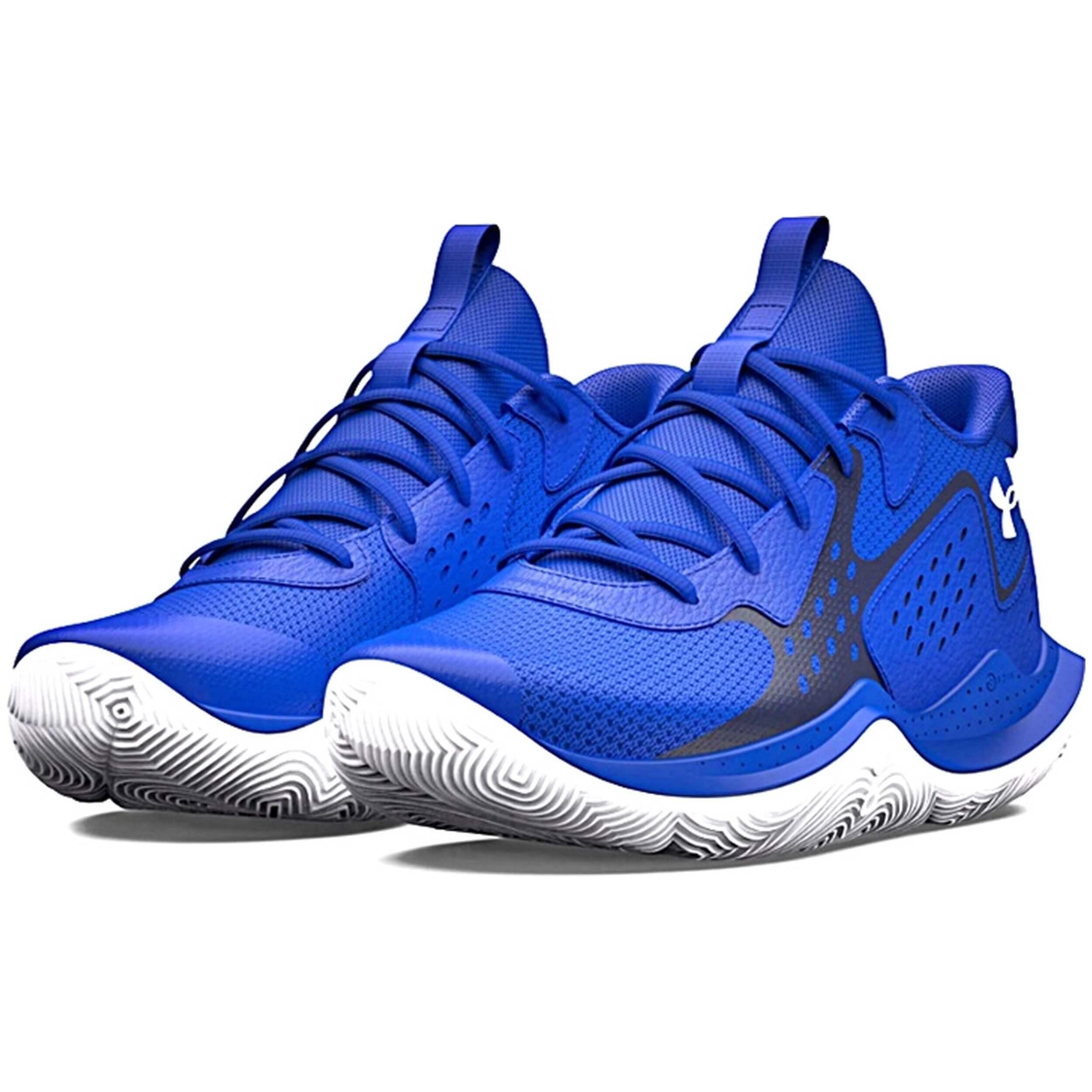 Tênis de basquete Under armour modelo 3026635-400 para crianças 4/5