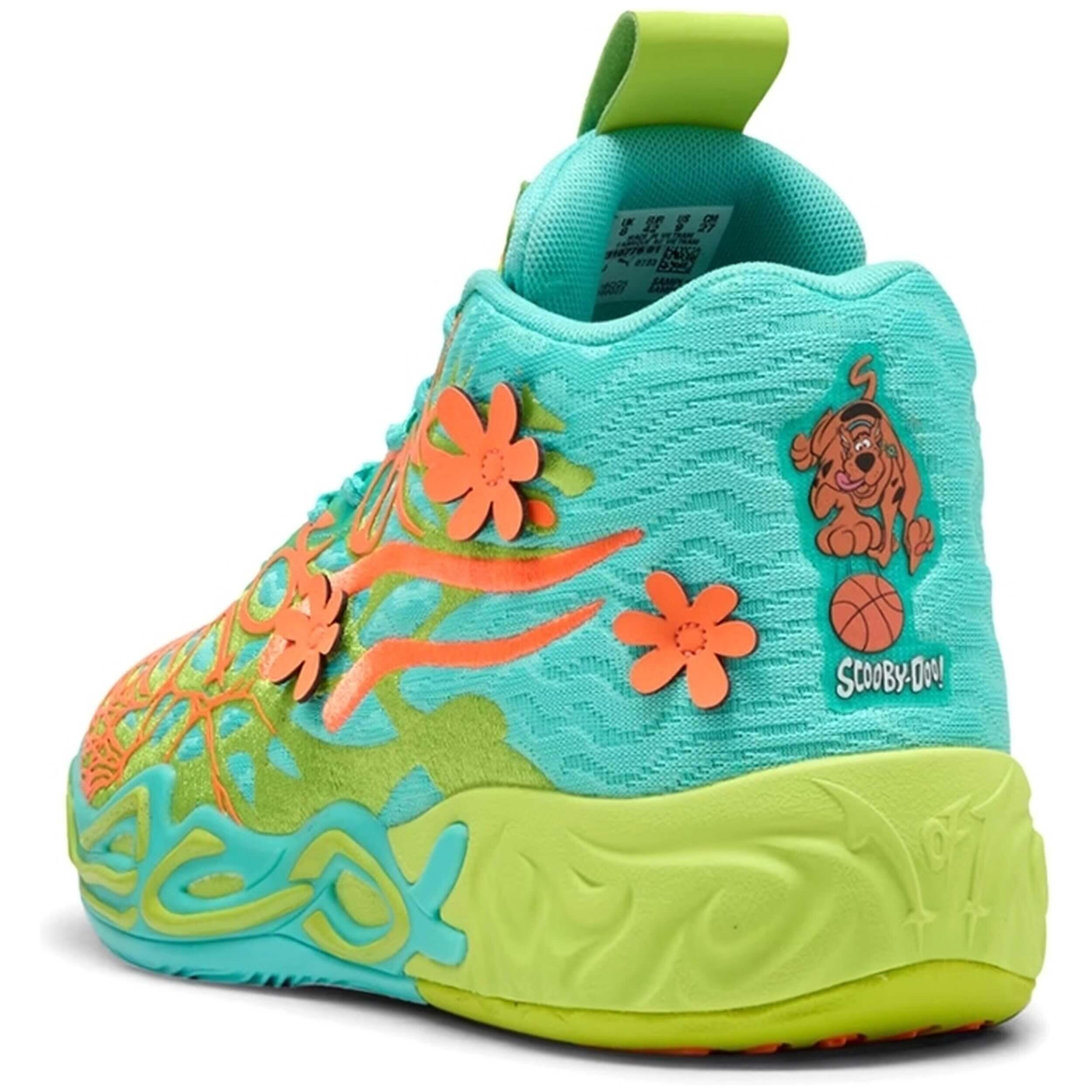 Tênis de basquete Puma modelo 310776-01 para crianças unissex 5/5