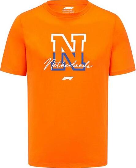 Camiseta F1 Hombre Zandvoort Naranja 2XL