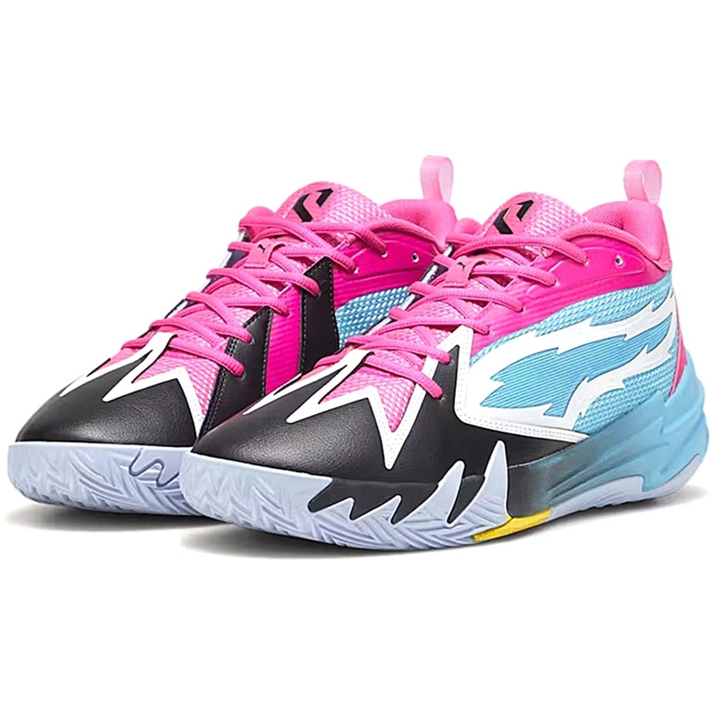 Chaussures de basket-ball Puma modèle 309837-02 pour unisexe 4/5