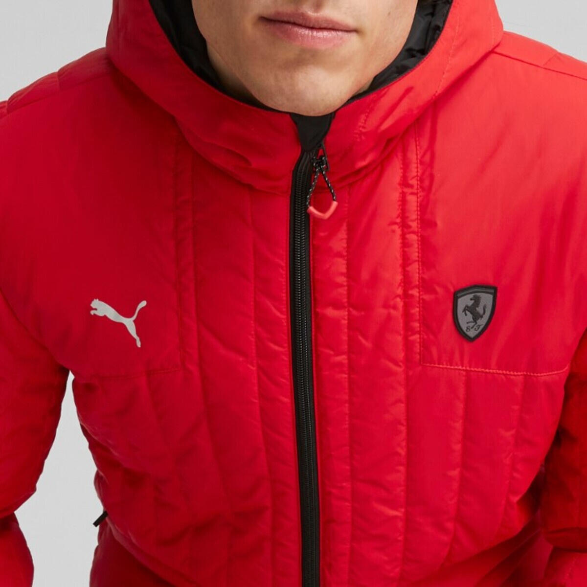 Dwustronna kurtka zimowa męska Puma Scuderia Ferrari Padded - 620978-01 3/3
