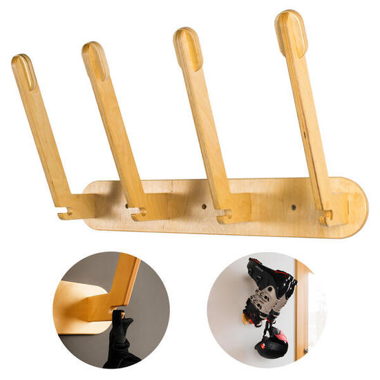 Drewniany wieszak na buty John Paddle na dwie pary