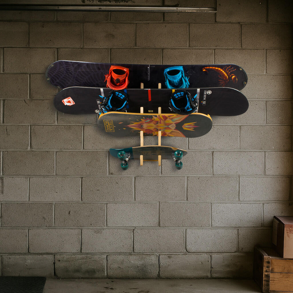 Wieszak John Paddle Snow Rack 4 na deski snowboardowe, kite, wake i skate 5/7