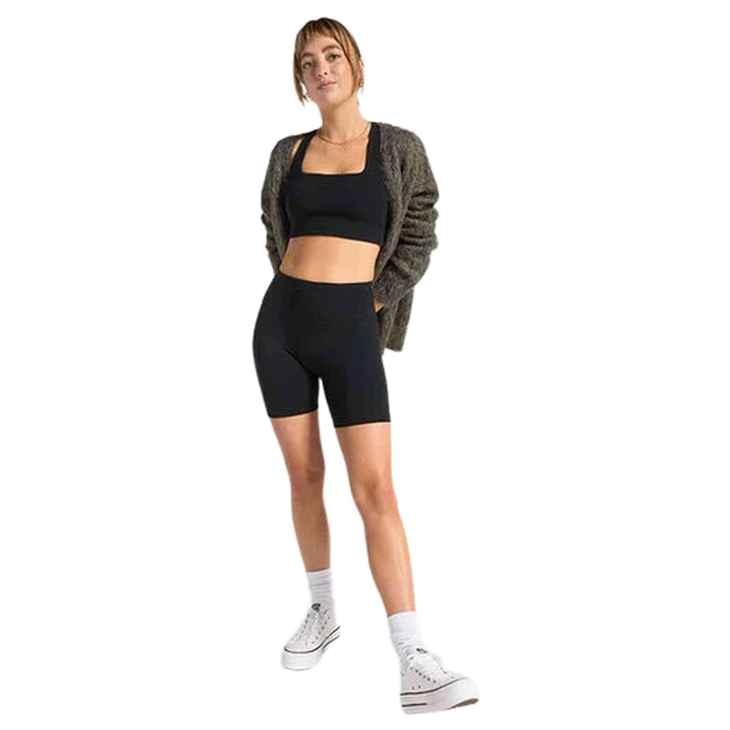 Legging court Converse modèle 10026786-A01 pour femmes 4/4