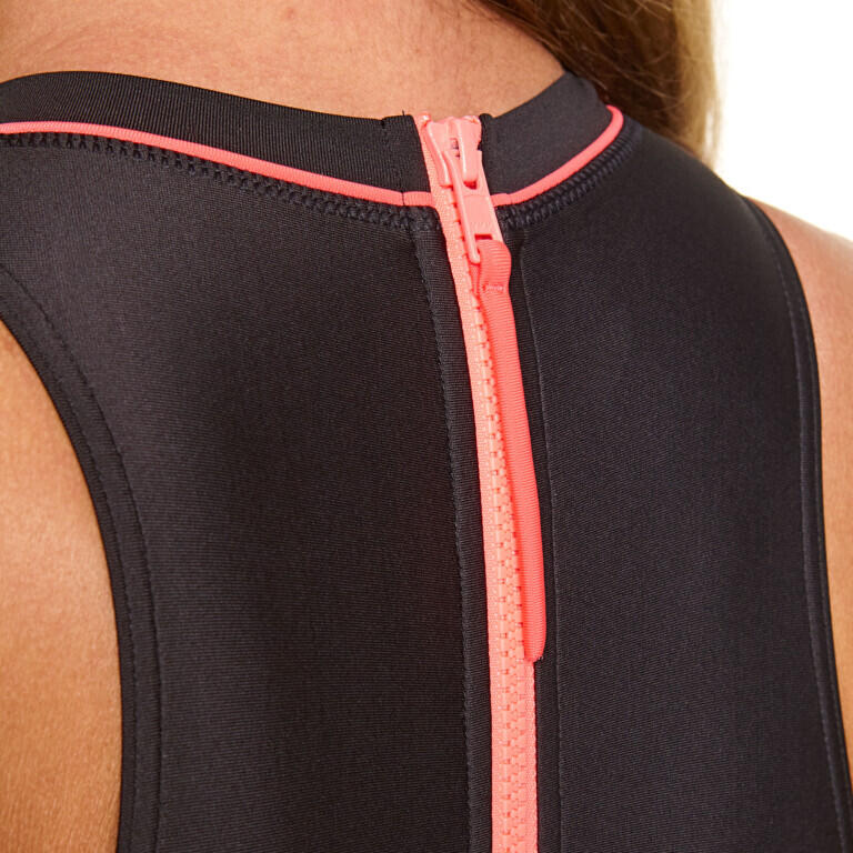 Costume da bagno donna 1 pezzo Zoggs Cable Zipped Hi Neck 3/6