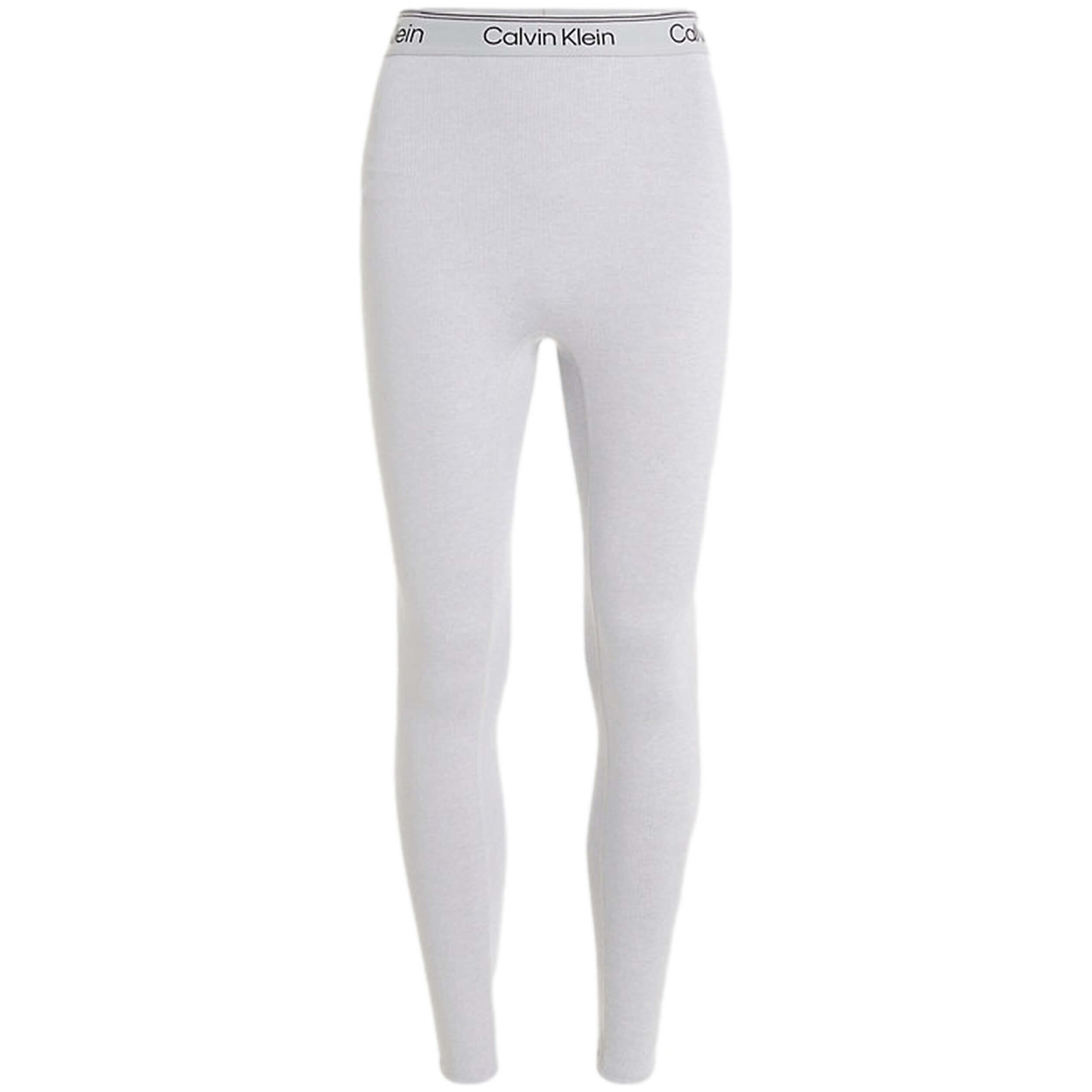 Calvin Klein - Collants De Sport Calvin Klein Modèle 00gws3l605p7x Pour Femmes - Collant De Running - Blanc - Decathlon