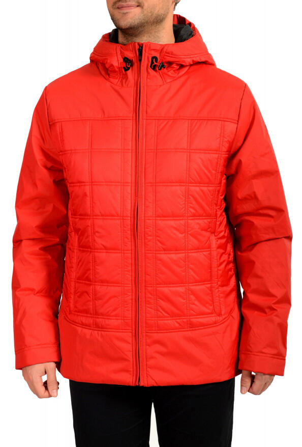 Jaqueta de inverno masculina vermelha 3xl - estilosa e funcional