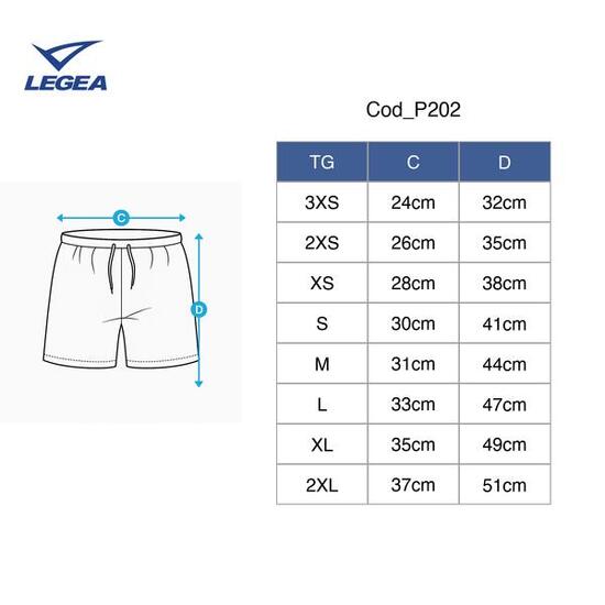 Short de football adulte TAIPEI jaune