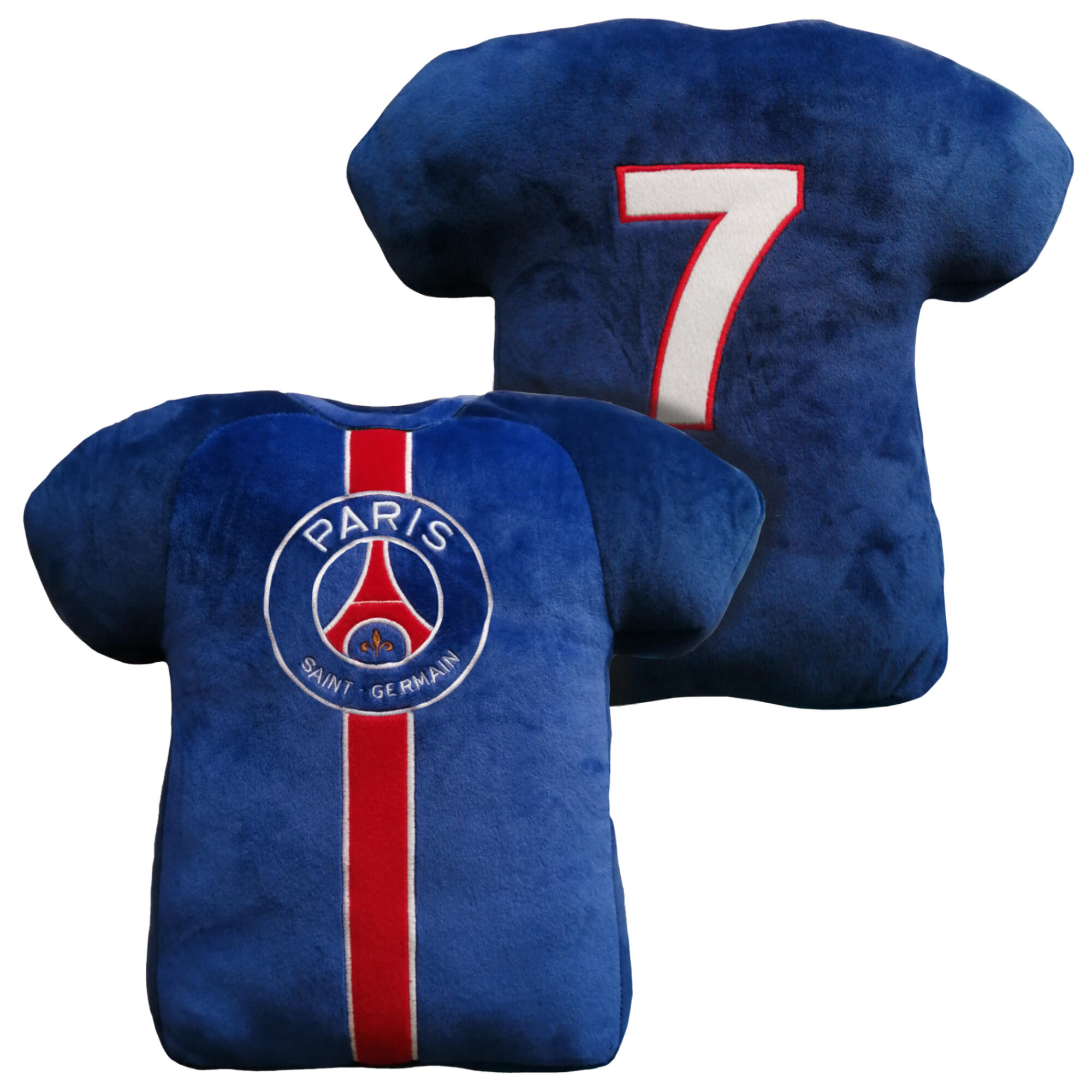 Coussin forme maillot brodé foot Paris Saint Germain - Hechter 3/3