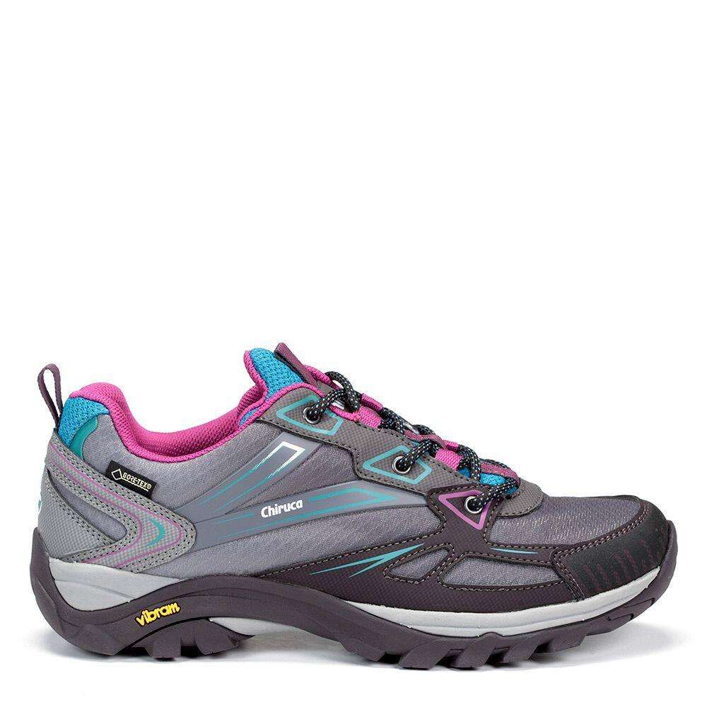 Chiruca - Chaussures De Randonnée Femme Chiruca Aruba 05 Gore-tex - Chaussures De Sport - Bleu|gris - 37 - Decathlon