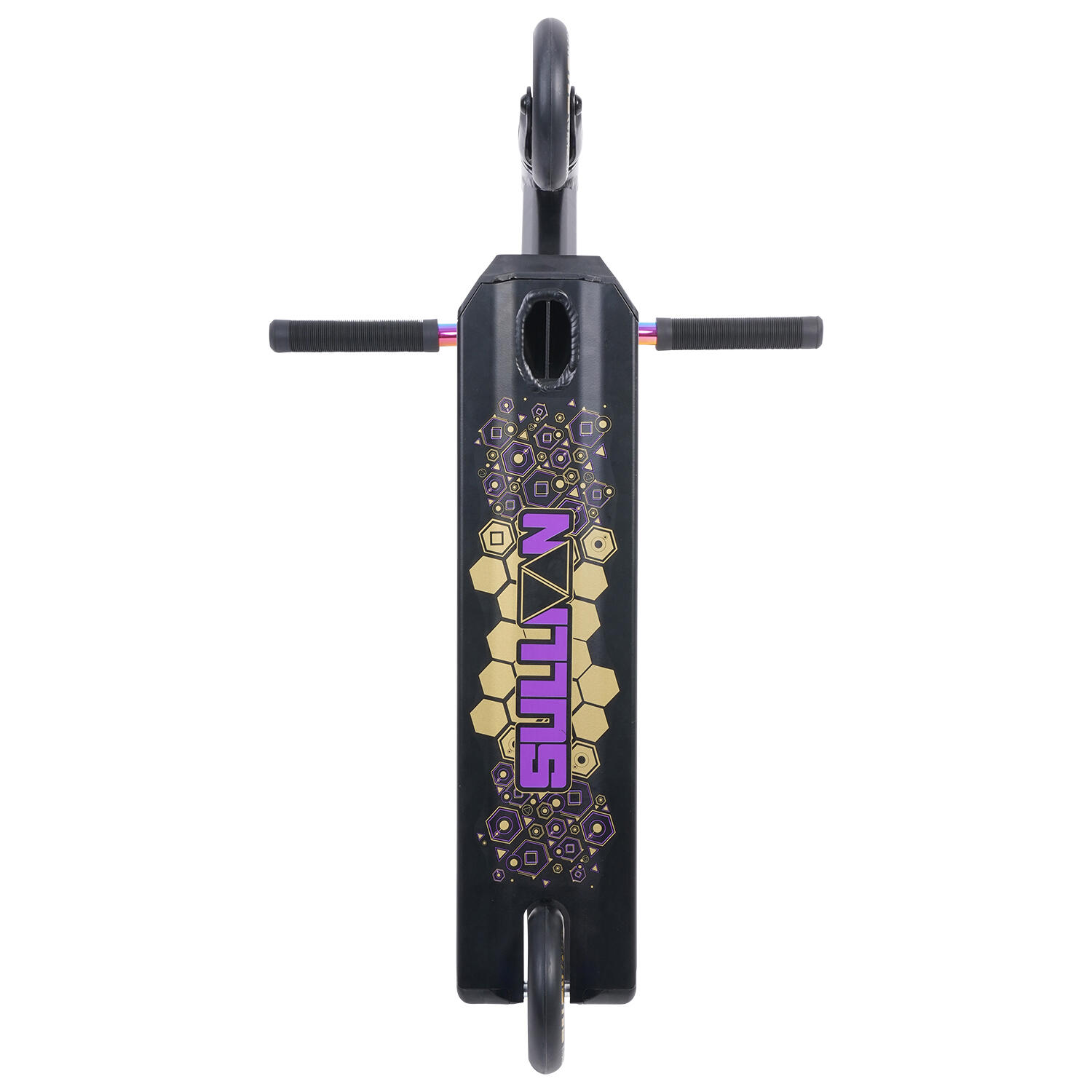 Trotinete freestyle Resolute  - Barra preta/neo 2/5