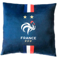 Coussin carré 40x40cm imprimé foot Equipe de France - Jacquard