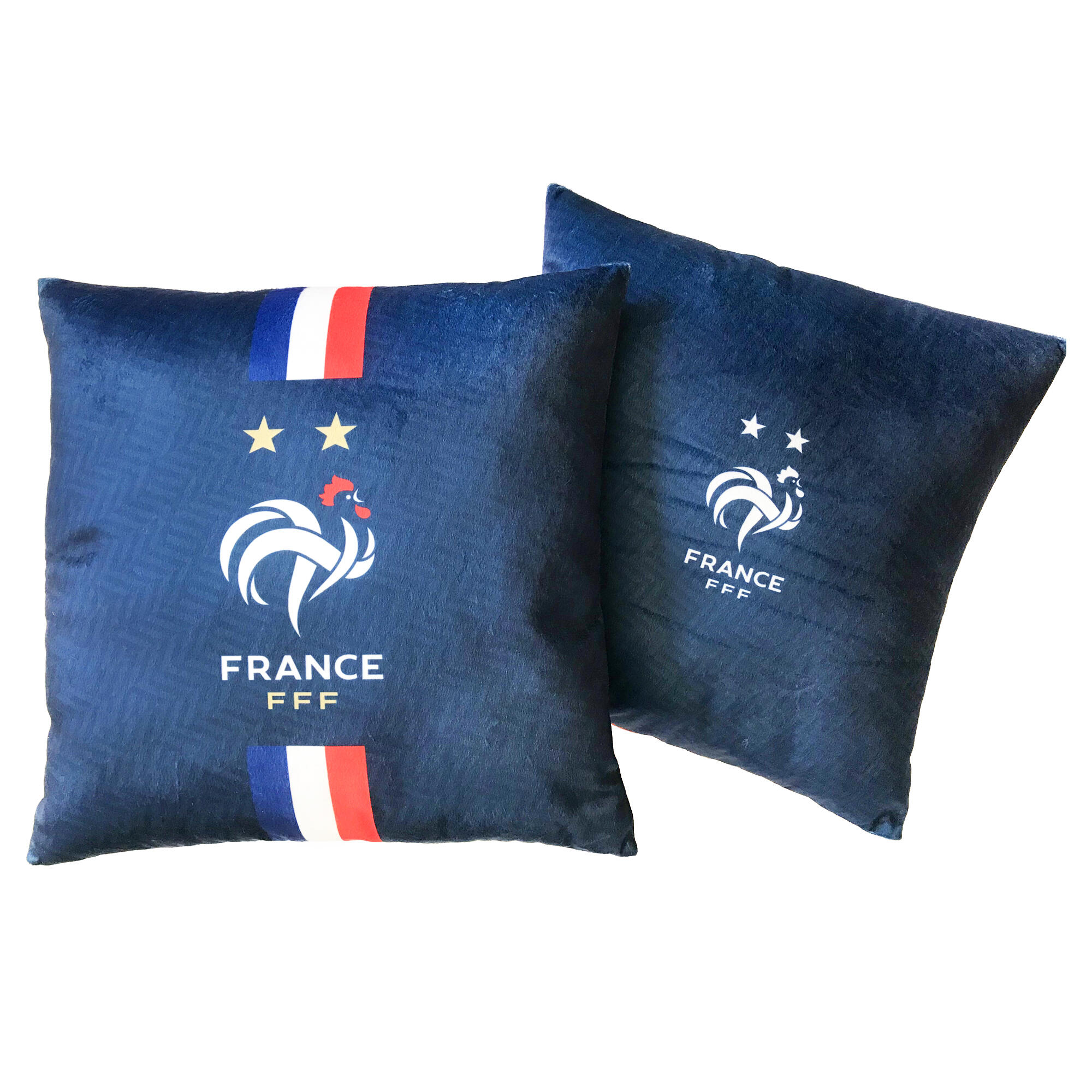 Coussin carré 40x40cm imprimé foot Equipe de France - Jacquard 3/3
