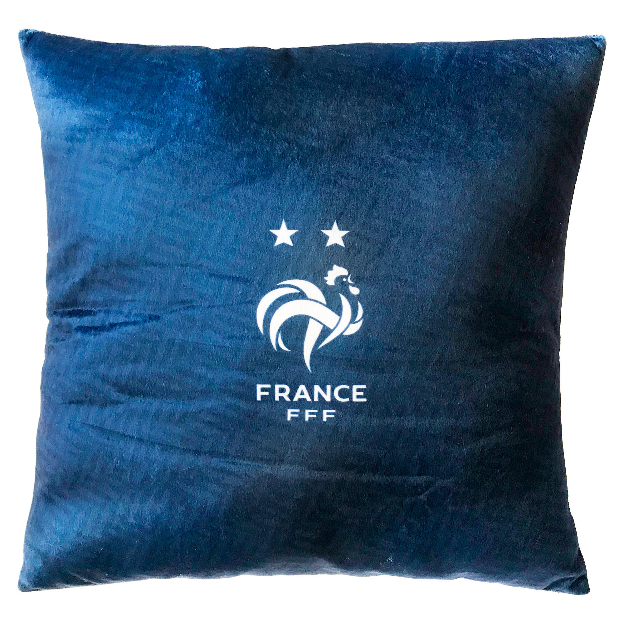 Coussin carré 40x40cm imprimé foot Equipe de France - Jacquard 2/3