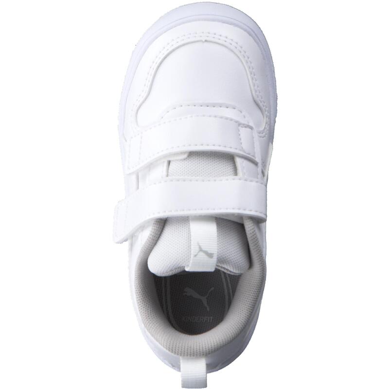 Zapatillas Casual Infantil Para Niños Puma Multiflex SL V Color Blanco-380741-06