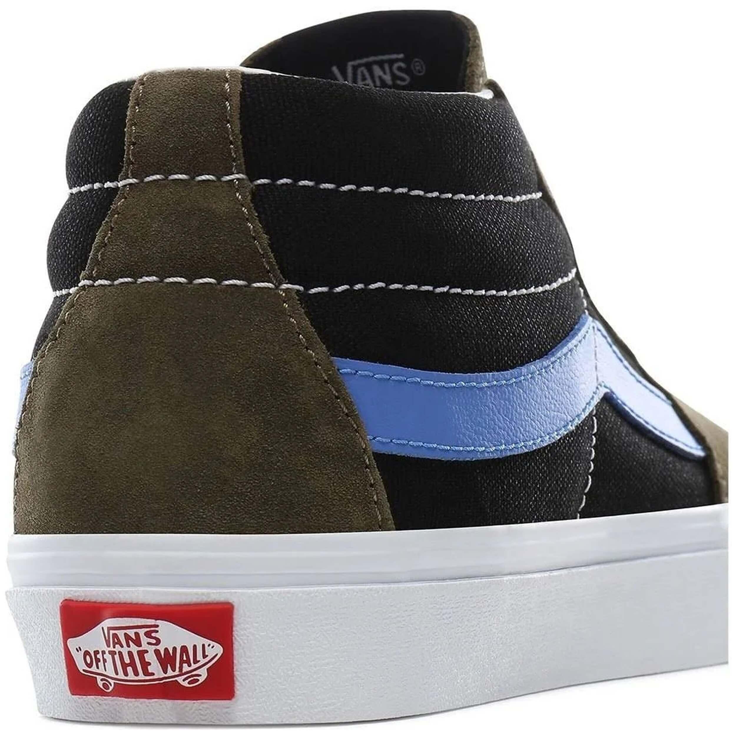 Sapatilhas Vans modelo SK8-MID para unissex 3/5