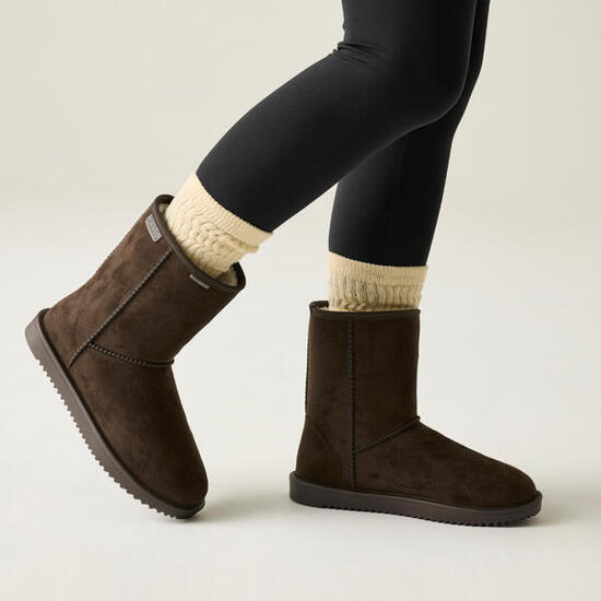 Risley Bottes imperméables doublées de fourrure pour femmes