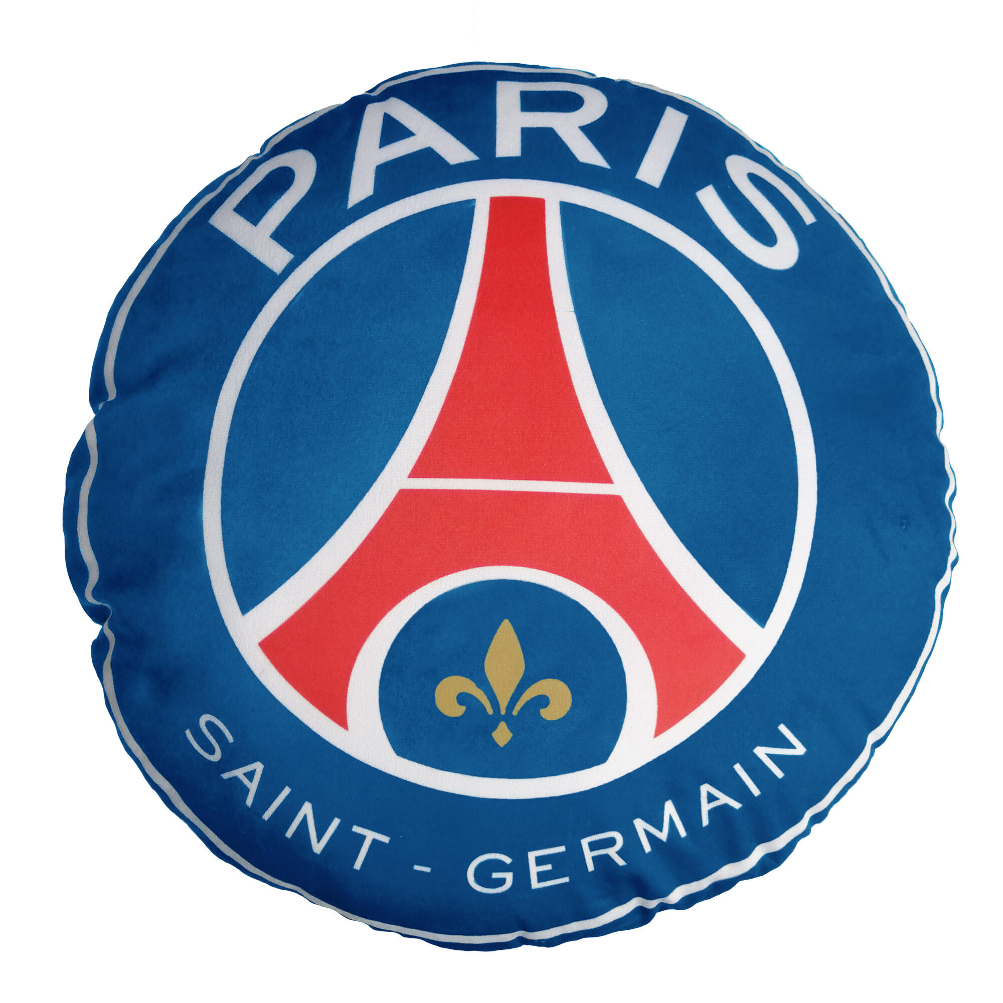 Coussin rond imprimé football Paris Saint Germain - Equipe 1/3