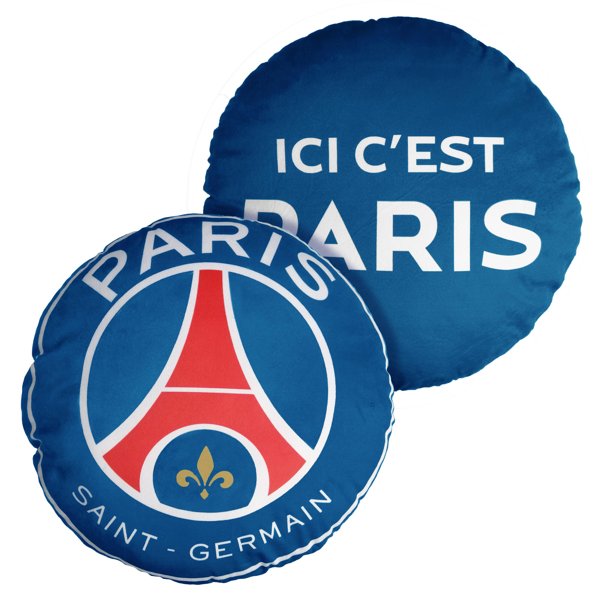 Coussin rond imprimé football Paris Saint Germain - Equipe 3/3