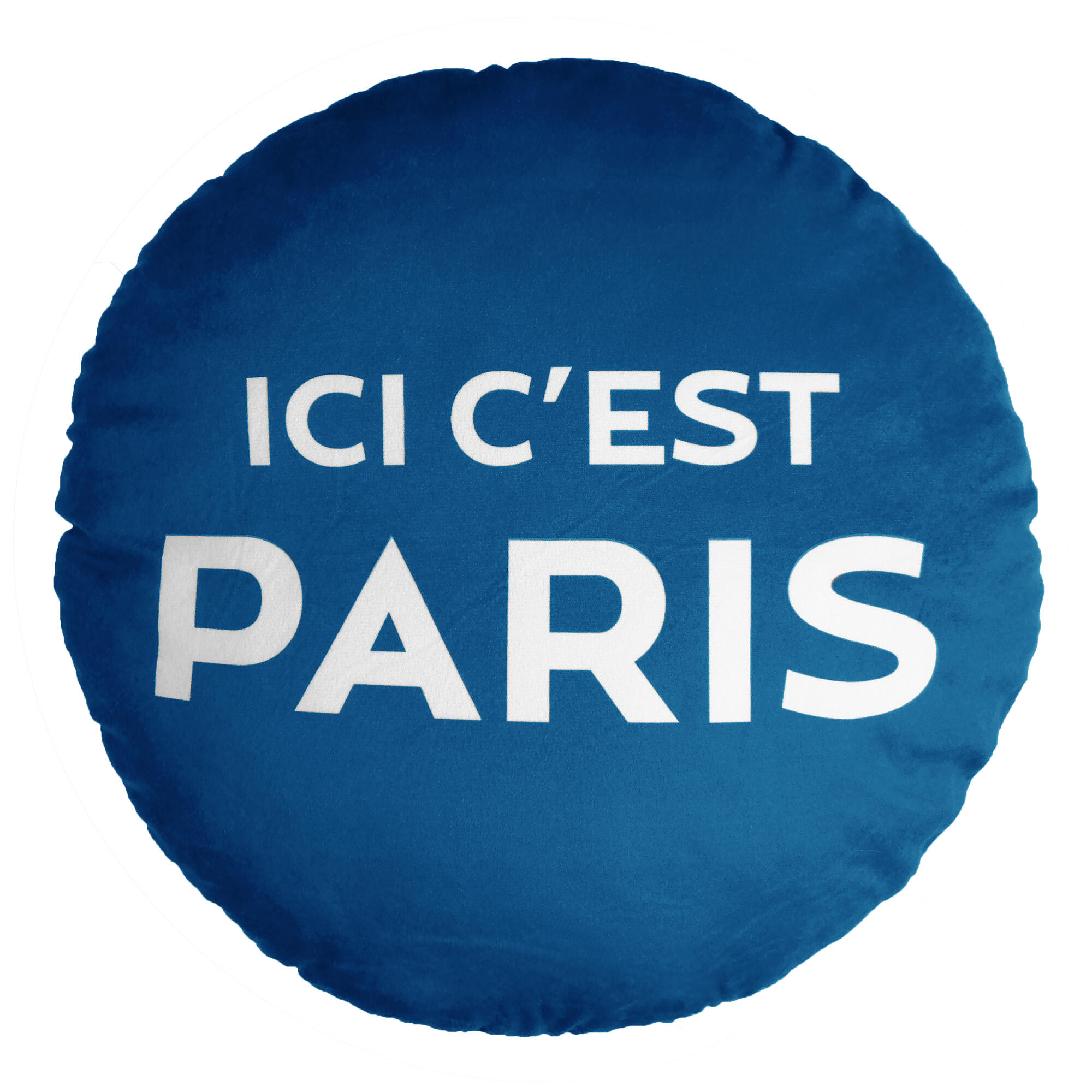 Coussin rond imprimé football Paris Saint Germain - Equipe 2/3