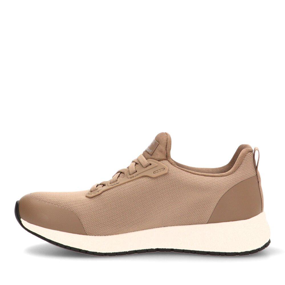 Deportivas Casual Mujer Suela Plana - Modelo 77222ec Taupe 3/6