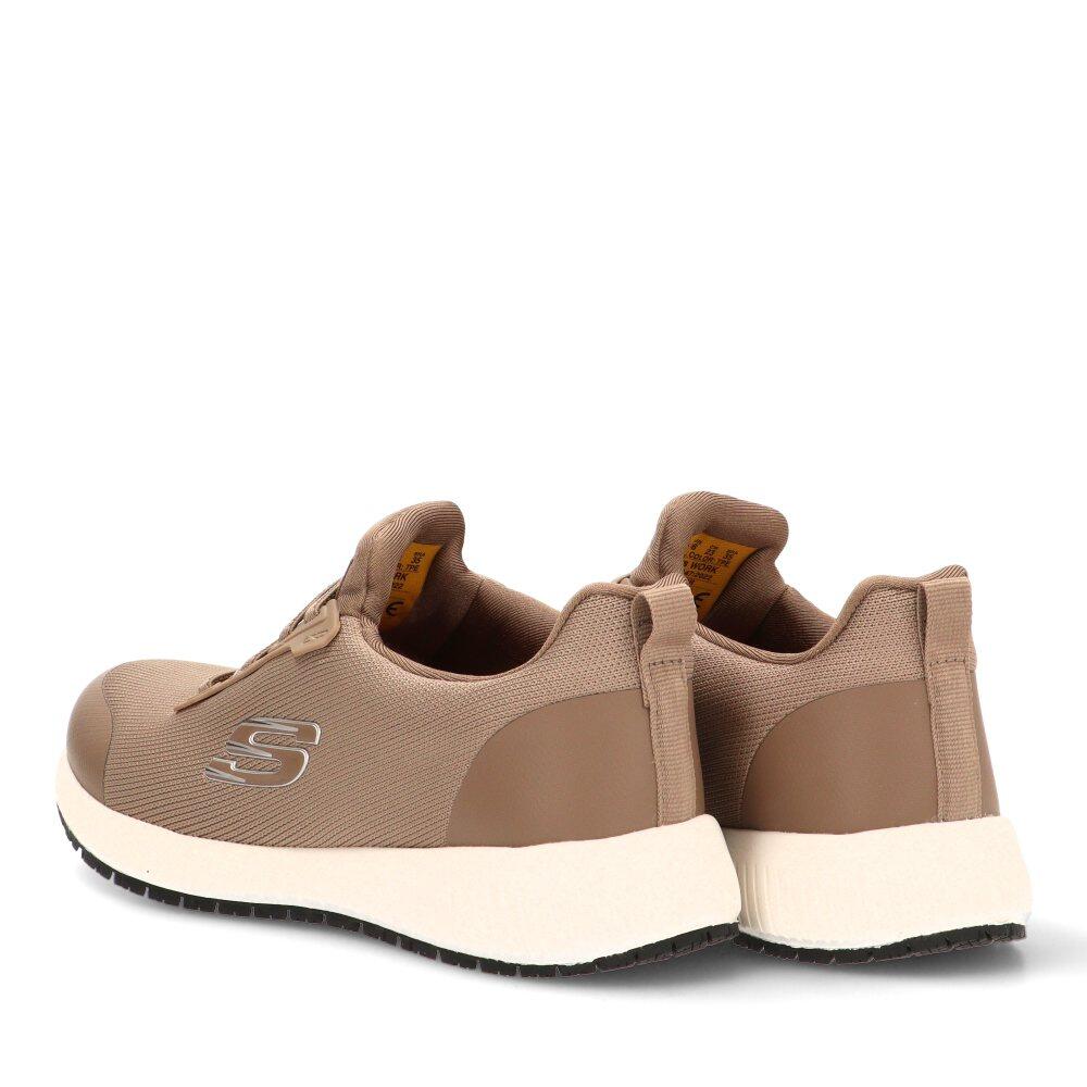Deportivas Casual Mujer Suela Plana - Modelo 77222ec Taupe 2/6