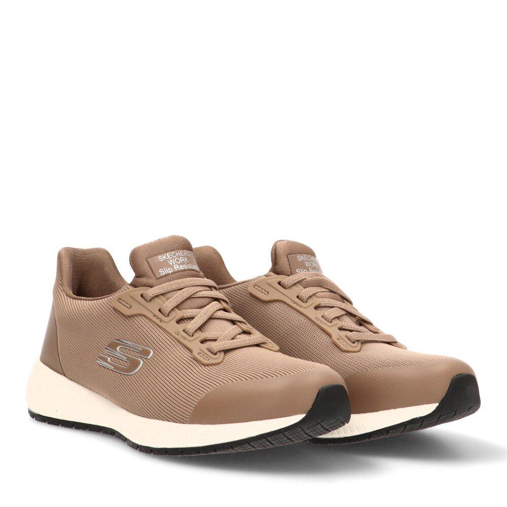 Deportivas Casual Mujer Suela Plana - Modelo 77222ec Taupe 4/6