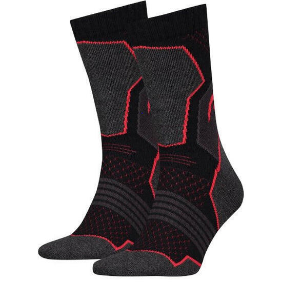 Oddychające skarpetki Unisex do chodzenia 2-pak 35-38