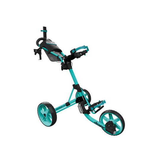 Carrello da golf pieghevole manuale a 3 ruote unisex Clicgear 4.0 nero