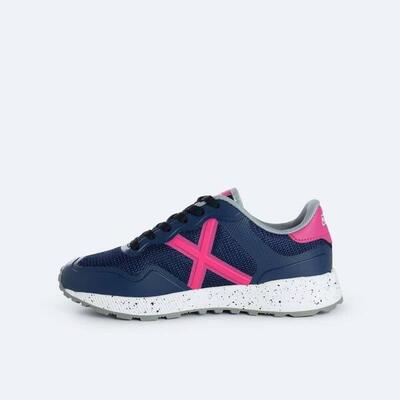Sneakers munich model fuel kid 50 kleur blauw