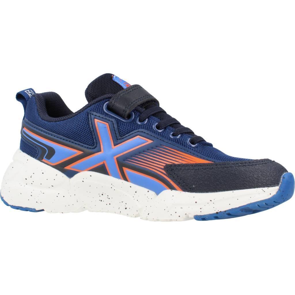 Baskets Munich Modèle Super Track Couleur Bleu 5/5
