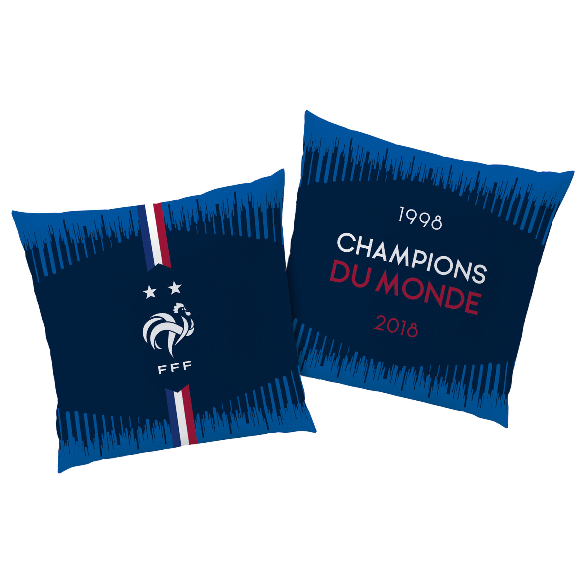Coussin carré 40x40cm imprimé foot Equipe de France - Champions 3/3