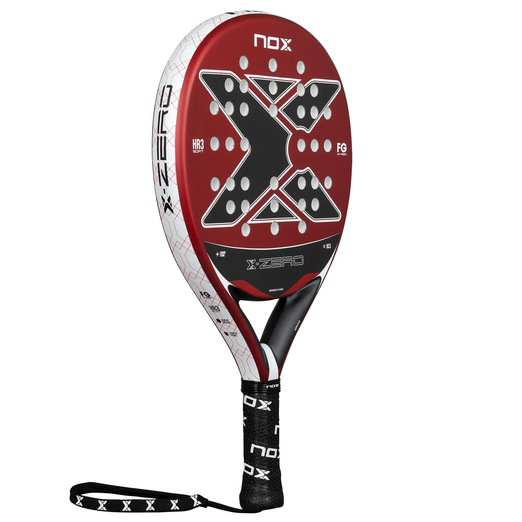 Raquette de Padel NOX X-ZERO Red 26 5/7