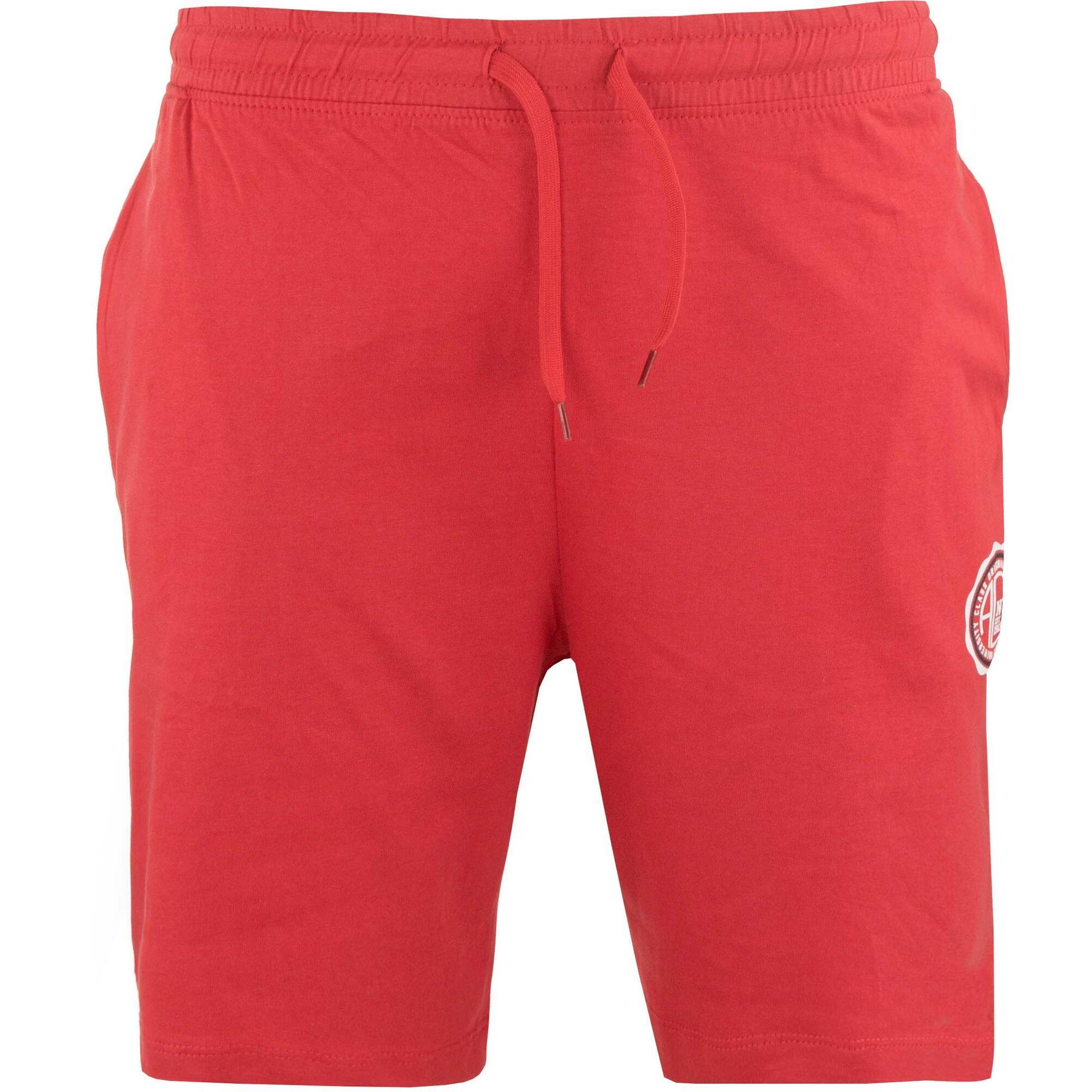 Zfoam - Glemo Short Homme Athl Dpt 100% Coton, Rouge 2xl - Short - Rouge - Decathlon