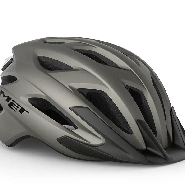 MET Crossover Allround Helmet - Titanium